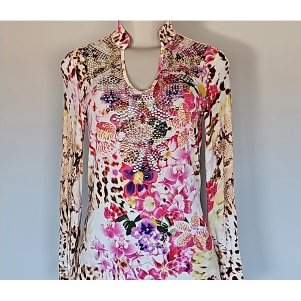 Christina Multicolor Floral Blouse